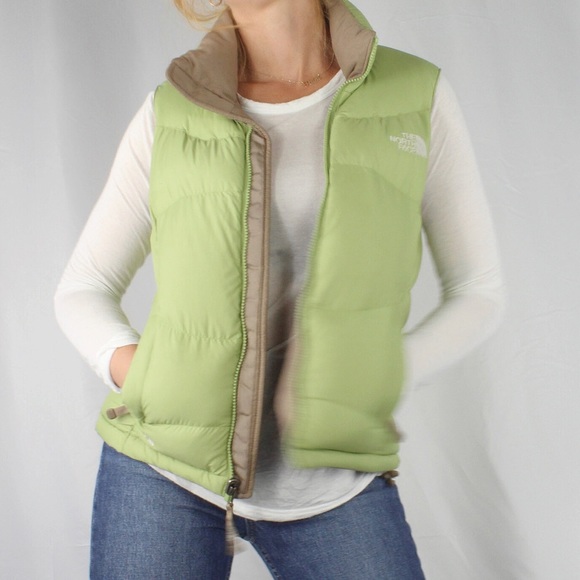 The North Face Jackets & Blazers - The North Face 550 Green Down Puffer Vest